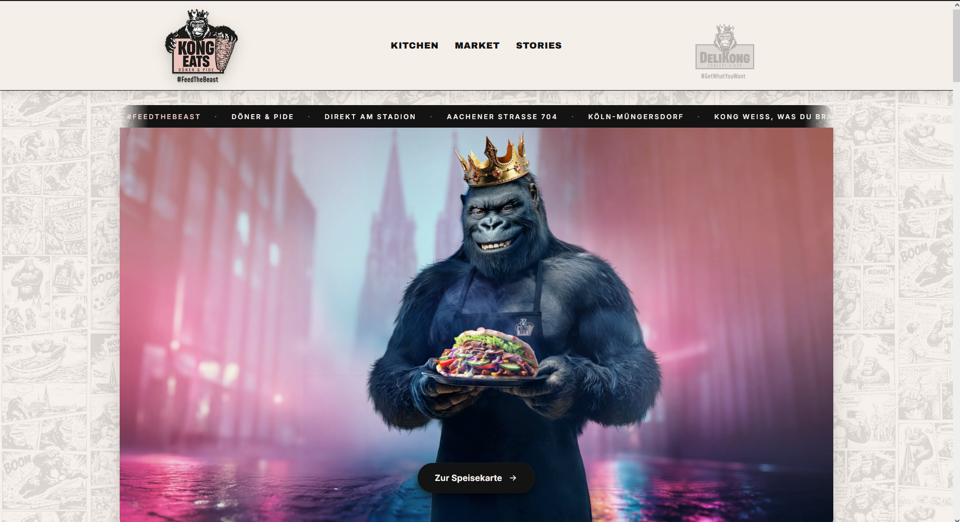 Live-Website (Screenshot)